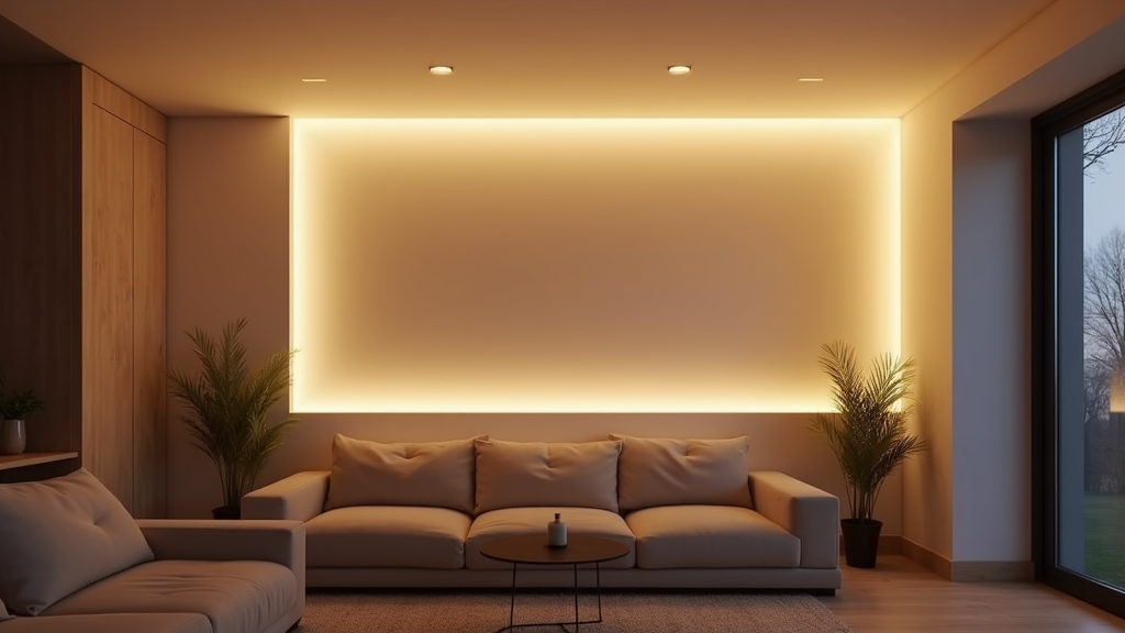 Zal het licht van mijn LED strip gelijkmatig zijn als het op een muur wordt gemonteerd