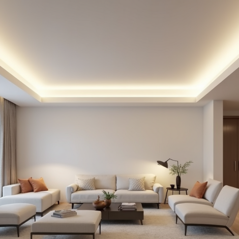 Hoe monteer ik een LED profiel GIPS05 voor plafond gipsplaat of hout