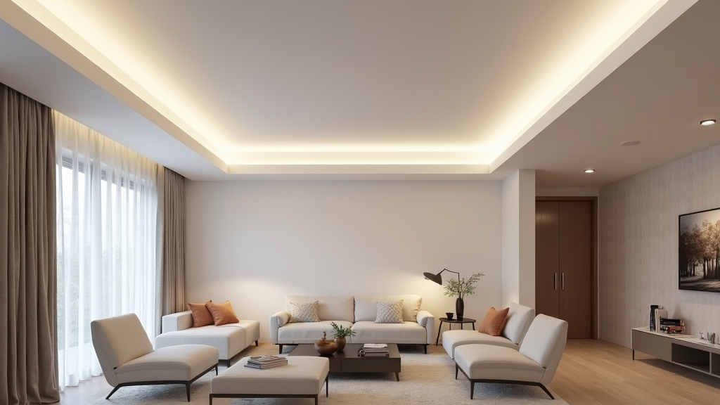 Hoe monteer ik een LED profiel GIPS05 voor plafond gipsplaat of hout
