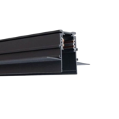 LED Diepe gipsplaatrail TS3 -  2M - DALI - Zwart