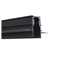 LED Diepe gipsplaatrail TS3 -  2M - DALI - Zwart