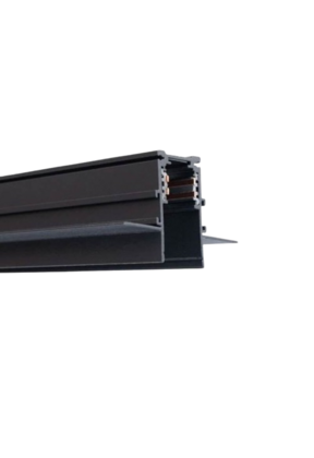 LED Diepe gipsplaatrail TS3 -  2M - DALI - Zwart