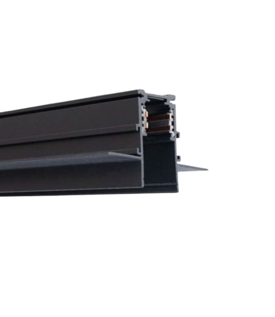 LED Diepe gipsplaatrail TS3 -  2M - DALI - Zwart