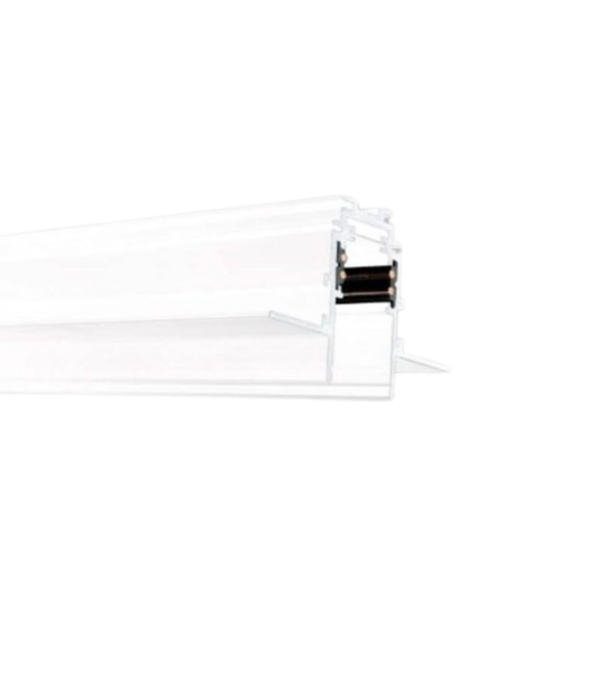 LED Diepe gipsplaatrail TS3 -  2M - DALI - Zwart