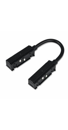 Connector 180°  flexibel Zwart 48V TZ19