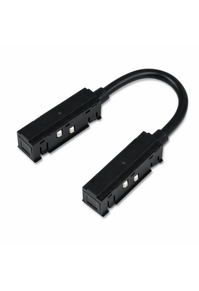 Connector 180°  flexibel Zwart 48V TZ19