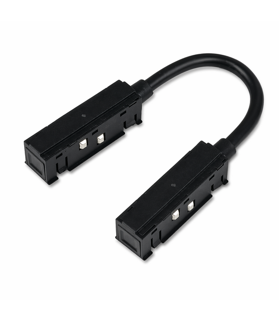 Connector 180°  flexibel Zwart 48V TZ19