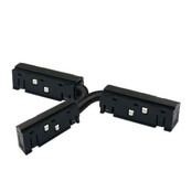 T-Connector  flexibel Zwart 48V TZ49