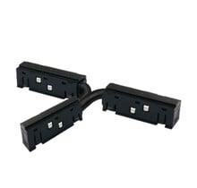 T-Connector  flexibel Zwart 48V TZ49