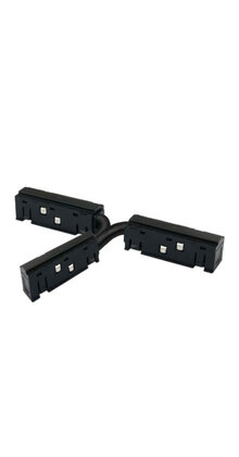 T-Connector  flexibel Zwart 48V TZ49