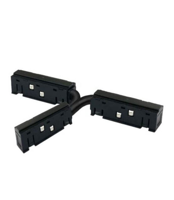 T-Connector  flexibel Zwart 48V TZ49