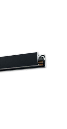 LED Diepe gipsplaatrail TS2  -  2M - DALI - Zwart