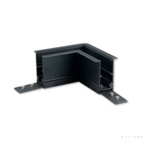 Hoek verbinder horizontaal zwart TS4