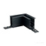 Galaxy profiles Hoek verbinder horizontaal zwart TS4
