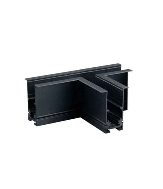 T-rail Horizontaal zwart TS4