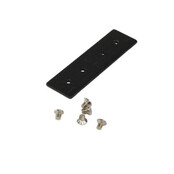 Led profiel rechte verbinding zwart TS1/TS4