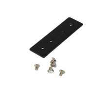 Led profiel rechte verbinding zwart TS1/TS4