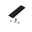 Galaxy profiles Led profiel rechte verbinding zwart TS1/TS4