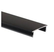 3 meter Losse LED profiel blind afdekking zwart TZ36