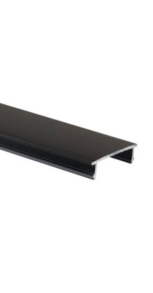3 meter Losse LED profiel blind afdekking zwart TZ36