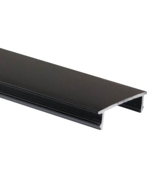 3 meter Losse LED profiel blind afdekking zwart TZ36