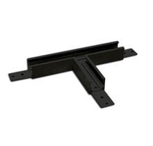 T-rail Horizontaal zwart TS2