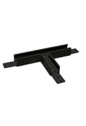T-rail Horizontaal zwart TS2
