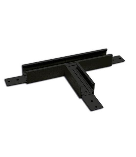 T-rail Horizontaal zwart TS2