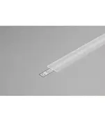2 meter Losse LED profiel klikafdekking - Helder / transparant - 12ALU, C12WIT, C12ZWART, C12 DUO