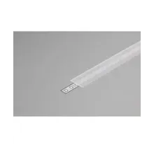 2 meter Losse LED profiel klikafdekking - Helder / transparant - 12ALU, C12WIT, C12ZWART, C12 DUO