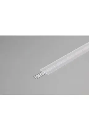 2 meter Losse LED profiel klikafdekking - Helder / transparant - 12ALU, C12WIT, C12ZWART, C12 DUO