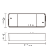 AC TRIAC LED dimmer – 230Volt Triac Dimmer module RF draadloos + Zigbee 3.0 + TUYA + RF +  Push dimmen  Hoog wattage 500W - Miboxer TRI-PZ