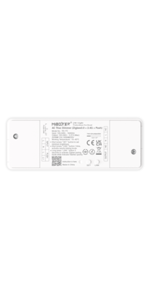 AC TRIAC LED dimmer – 230Volt Triac Dimmer module RF draadloos + Zigbee 3.0 + TUYA + RF +  Push dimmen  Hoog wattage 500W - Miboxer TRI-PZ