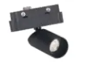 Mini LED trackrail - LED Spot - Warm Wit - zwart - 3000k - 3 watt - dimbaar - QT3000k
