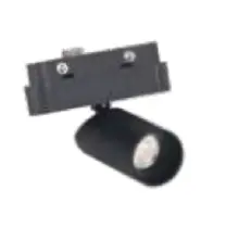 Mini LED trackrail - LED Spot - Warm Wit - zwart - 3000k - 3 watt - dimbaar - QT3000k