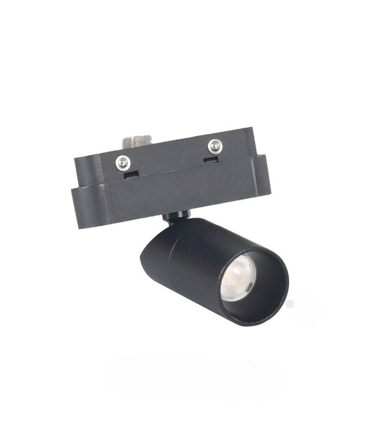 Mini LED trackrail - LED Spot - Warm Wit - zwart - 3000k - 3 watt - dimbaar - QT3000k