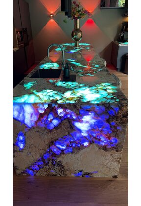 Flexibel LED sheet - 288 LED - RGBWW - Dimbaar - 24 volt IP20 - 49cm x 24,5 cm- Koppelbaar LED Sheet