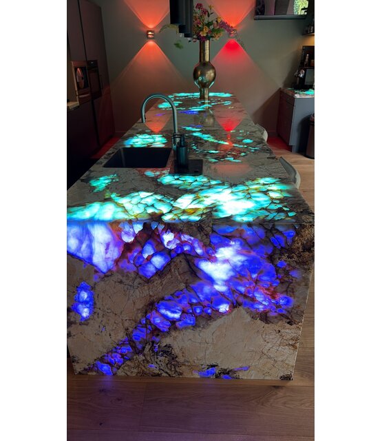 Flexibel LED sheet - 288 LED - RGBWW - Dimbaar - 24 volt IP20 - 49cm x 24,5 cm- Koppelbaar LED Sheet