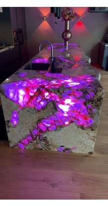 Flexibel LED sheet - 640 LED - 5500 LM - 48W -RGBCCT - Dimbaar - 24 volt IP20 - 24,5 x 49cm - Koppelbaar LED Sheet