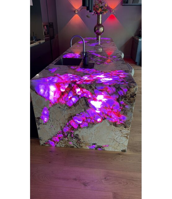 Flexibel LED sheet - 640 LED - 5500 LM - 48W -RGBCCT - Dimbaar - 24 volt IP20 - 24,5 x 49cm - Koppelbaar LED Sheet