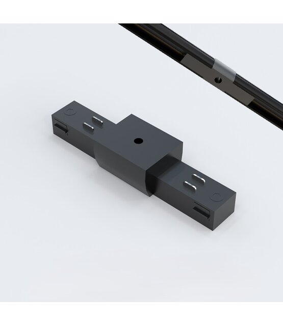 Mini LED trackrail interne connector - zwart - MINI- MINI-TQS-INTERNE-CONNECTOR