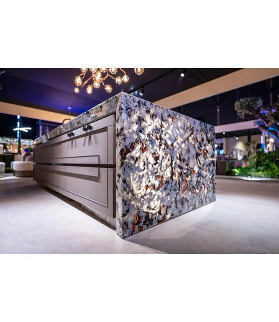 Natuursteen LED verlichting - 506 LED - 4300 LM - Warm wit - 3000 kelvin - Dimbaar - 24 volt IP20 - 25 x 100cm - Koppelbaar LED Sheet
