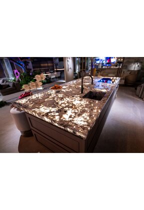 Natuursteen LED verlichting - 484 LED - 4100 LM - Dual White - 3000 - 6500 kelvin - Dimbaar - 24 volt IP20 - 24,5 x 49cm - Koppelbaar LED Sheet