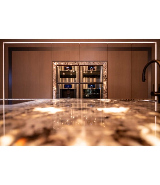 Natuursteen LED verlichting - 506 LED - 4300 LM - Warm wit - 3000 kelvin - Dimbaar - 24 volt IP20 - 25 x 100cm - Koppelbaar LED Sheet