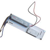 LED voeding - trafobox - en controller behuizing voor plafondmontage 260 x 70 x 57 mm (l x b x h) - LEDvoedingbox-M - Zwart