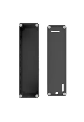 LED voeding - trafobox -  en controller behuizing voor plafondmontage 260 x 110 x 57 mm (l x b x h) - LEDvoedingbox-L - Zwart