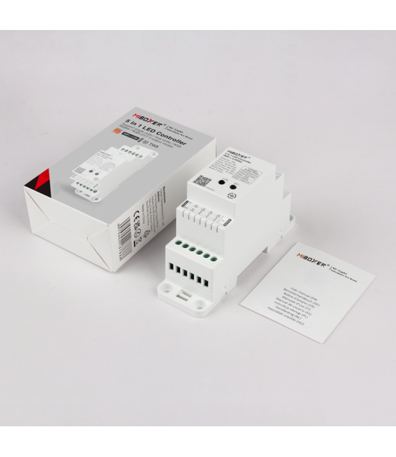 TUYA Smart LED controller 5 in 1 - voor Single color / Dual white/ RGB/ RGBW/ RGB+CCT LED strips 12-24-48v - TW5