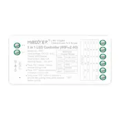 TUYA stand alone LED controller 5 in 1 - voor Single Color/Dual White/RGB/RGBW/RGBWW/RGBCCT LED strips 12-24v - SW5