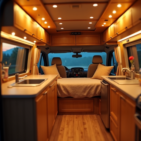 LED verlichting inbouwen in een camper