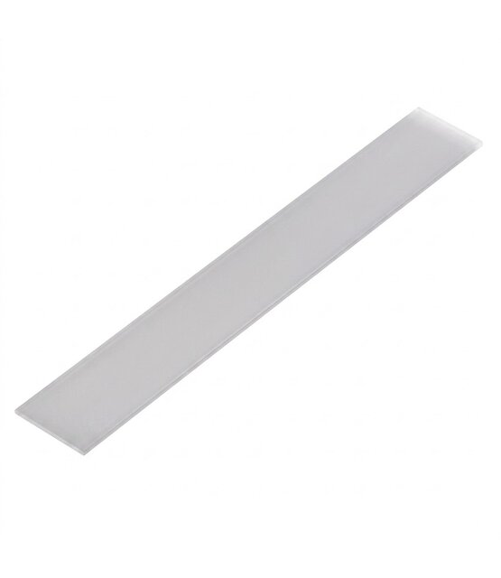 2 meter Losse LED profiel afdekking - Frosty -  09Inbouw-Alu  09Inbouw-wit,  09Inbouw-zwart, 09alu, 09wit, 09zwart,C12ALU, C12WIT, C12ZWART, C12 DUO